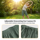 Cargoshorts 🩳 — Med sidofickor och cargofickor: Rymlig förvaring + Stöldskydd. UPF 50+ solskydd | Snabbtorkande tyg | Avslappnad passform med dragsko | Perfekt för vandring utomhus 🏞️