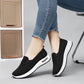 🔥 50% RABATT🔥Dam lätta andningsbara slip-on fritidsskor
