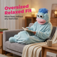🔥40% RABATT! 🔥Elegans behöver inga ord 🐟Mjuk pyjamas i korallfleece med figurer🧸