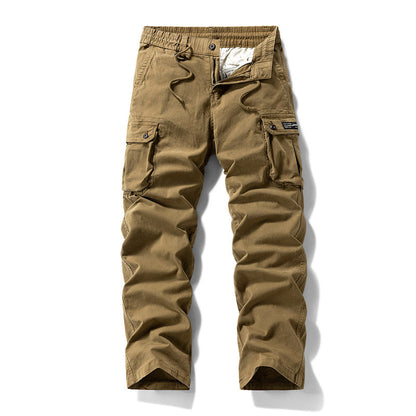 👖50% RABATT NU! 🛠️ Taktiska cargo-byxor i bomull – många fickor, förstärkta sömmar & justerbar midja 👖🪖