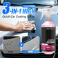 🚗 3-i-1 Högskyddande Snabb Billackering Spray – Snabb Polering, Vattentät & Smutsavvisande, Högglansig Finish, Enkel Applicering för Alla Lacktyper ✨