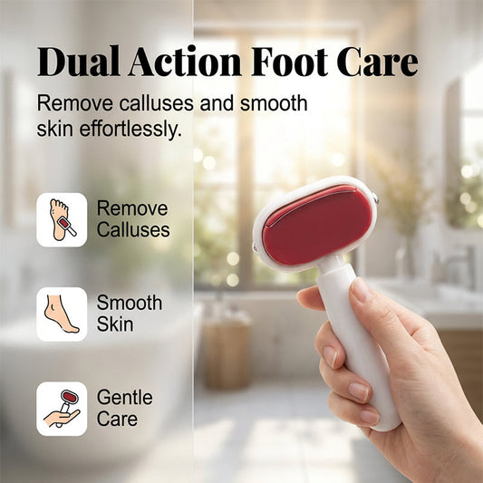 ⏳🔥LIMITED-TIME 50% OFF! ⏰Double-Sided Foot Scraper for Callus Removal
