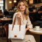 👜 2026 års nyhet! 🌸 Vintage Spets Axelsväska – Elegant Spets, Rymlig & Justerbar Rem – Perfekt För Bröllop, Vardag & Resor ✨