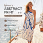 👗 50% RABATT! 🎨 Maxiklänning med Abstrakt Tryck & En Axel – Slående Elegant, Mjukt Tyg & Perfekt För Sommarkvällar & Fester 💃