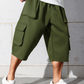 🩳 50% RABATT NU! 🔧 🌲 Casual cargo capri-shorts för herrar – Stora fickor & vida ben 🌲