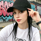 🧢 50 % RABATT NU! 🌬️ Baseballmössa med fäst flätor – 2-i-1-mössa & peruk, realistisk stil och justerbar passform ✨