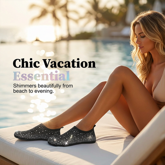 👟 50% RABATT NU! 🌊 Snabbtorkande Simskor – Svalande Aqua Design, Antihalksula & Andningsbart Nät 🏖️