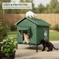 ⏳🔥LIMITED-TIME 50% OFF! ⏰🐈 All-Weather Elevated Outdoor Cat House – Waterproof Oxford Cloth, Thermal Aluminum Lining & Foldable Design 🌧️