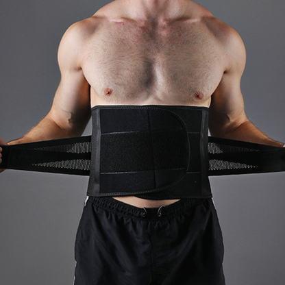 💪 50% RABATT NU! 🛡️ Dubbelbands Kompressionsryggstöd – Avtagbara Stödskivor & Andningsbart ✨