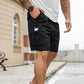 🩳50 % RABATT✨ Avslappnade sommar-cargoshorts för herr 🌞 Rymlig passform, praktiska sidfickor, luftigt material för varmt väder ✨
