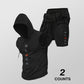 🏃 50% RABATT NU! 💪 Herr Ärmelös Hoodie & Shorts Set – Atletisk & Casual Passform – Andningsbar & Snabbtorkande 🏋️‍♂️