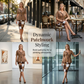 👗 50% RABATT NU! 🎨 Färgblock Pennkjol & Topp-set – Figursmäckrande, snyggt & perfekt för kontor, middag eller speciella tillfällen – mångsidigt set 🔥