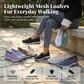 👟 50% RABATT NU! 🍃 Dam Andningsbara Mesh Slip-Ons – Halksäker Massage Sula & Ultralätt – Stötdämpande & Flexibel 💨