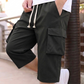 Herr Casual Capri Cargo Shorts med dragsko i midjan⏳Begränsad tid – 50% rabatt