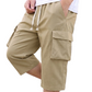 Herr Casual Capri Cargo Shorts med dragsko i midjan⏳Begränsad tid – 50% rabatt