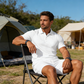 🔥55% RABATT NU! 🔥 Sommarset för män bestående av en polotröja och shorts