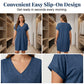 Plus Size V-Neck T-Shirt Dress⏳Begränsad tid – 50% rabatt