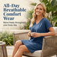 Plus Size V-Neck T-Shirt Dress⏳Begränsad tid – 50% rabatt