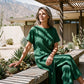 👗 50% RABATT! 💞 Minimalistiskt tvådelat set i lös passform – Lätt material, ren design & perfekt för avslappnade dagar, hemmakontoret eller en snygg sommarlook 🌿