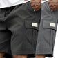 ⏳Begränsad tid – 50% rabatt✨ Köp 1 få 1 GRATIS🎁Mäns Casual Cargo Shorts med elastisk midja