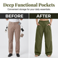 👖 60 % RABATT NU! 🏆 Voluminösa, veckade byxor i lanternstil – luftiga, eleganta och med vida ben – perfekta för en chic sommarlook eller ett formellt tillfälle ✨