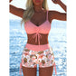 🩱 BEGRÄNSAT ERBJUDANDE: 50% RABATT! ✨ Dam Bikini Set – Snörning i Toppen, Boyshorts, Flera Stilar 🏖️