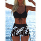 🩱 BEGRÄNSAT ERBJUDANDE: 50% RABATT! ✨ Dam Bikini Set – Snörning i Toppen, Boyshorts, Flera Stilar 🏖️