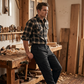 👖 50% RABATT NU!✨ Herr Klassiska Byxor – Hållbara Multi-Ficka & Rakt Ben – Utomhus & Jobb Essential 🛠️