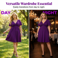 👗 60% RABATT NU! ✨ Elegant V-ringad Klänning med Vriden Front & Fickor – Smickrande & Bekväm – Perfekt för Alla Tillfällen 🌸
