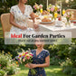 👗 50% RABATT NU!🌸 Blommig V-ringad Maxiklänning – Elegant Rynkad Midja & Premium Tyg – Sommar Essential ✨