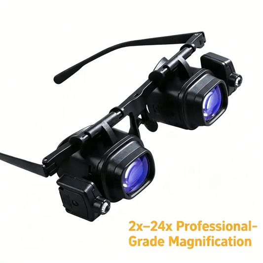 ⏳🔥LIMITED-TIME 50% OFF! ⏰Still Squinting at Small Print? This Rechargeable LED Magnifier Frees Your Hands. Half Price Today