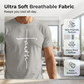 ⏳Begränsad tid – 60% rabatt⏰Herr T-shirt- och shortsset med Faith-tryck