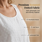 👚 55% RABATT NU!🎀 Elegant prickig spets topp – Andningsbar chiffong & Lös passform – Sommar Essential 🌸