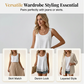 👚 55% RABATT NU!🎀 Elegant prickig spets topp – Andningsbar chiffong & Lös passform – Sommar Essential 🌸