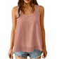 👚 55% RABATT NU!🎀 Elegant prickig spets topp – Andningsbar chiffong & Lös passform – Sommar Essential 🌸