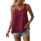 👚 55% RABATT NU!🎀 Elegant prickig spets topp – Andningsbar chiffong & Lös passform – Sommar Essential 🌸