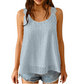 👚 55% RABATT NU!🎀 Elegant prickig spets topp – Andningsbar chiffong & Lös passform – Sommar Essential 🌸