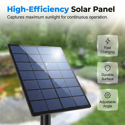 🔥 60% RABATT 🐟 Solcellsdriven dammluftare med inbyggd luftpump ☀️ Syresätt vattnet effektivt – utan elkostnader 🌿
