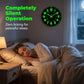 🕐 ENDAST TILLFÄLLIGT: 60% RABATT! ✨ Lysande Väggklocka – Tyst, 12 tum, Synlig dag och natt 🌙