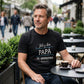 ⏳Begränsad tid – 50% rabatt⏰Glad fars dag - Herrars avslappnade T-shirt med grafiskt tryck