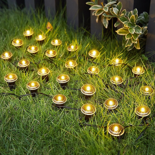 🎁Stor rea! Köp nu och spara mycket pengar🔥Solcellsdrivet LED-gräslampset – automatisk på/av, väderbeständigt och perfekt för gångvägar och trädgårdsdekoration
