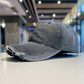 🧢 BEGRÄNSAD TID: 50% RABATT! ✨ Graffiti-basebollkeps med texten "Never Give Up", Sliten look, Andningsbar 🎨