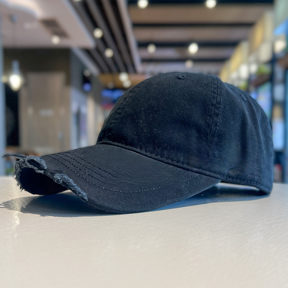 🧢 BEGRÄNSAD TID: 50% RABATT! ✨ Graffiti-basebollkeps med texten "Never Give Up", Sliten look, Andningsbar 🎨