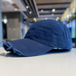 🧢 BEGRÄNSAD TID: 50% RABATT! ✨ Graffiti-basebollkeps med texten "Never Give Up", Sliten look, Andningsbar 🎨
