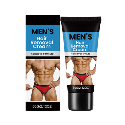 ✨ Köp 1 få 1 GRATIS🎁Mild hårborttagningskräm för män 🧴 Snabb, smärtfri & skonsam – slät hud utan irritation ✨