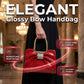 🔥 50% RABATT på utvalda produkter🎉Elegant damaxelväska med rosett & krokodilmönster 👜 Lyxig textur, söt rosett & tidlös elegans – din perfekta vardagsaccessoar ✨