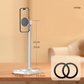 Magnetic Overhead Phone Stand – 360° Rotation, Height Adjustable for Cooking & Crafting Videos
