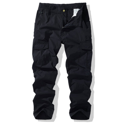 👖 55% RABATT NU! ⛰️ Herrarnas Taktiska Cargobyxor – Flera Fickor, Ripstop-Tyg & Flexibel Midja – Byggda för Arbete, Friluftsliv & Vardaglig Användning 🔧