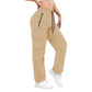 👖 BEGRÄNSAD TID: 50% RABATT! 💥 ✨ Vintage cargo-byxor för damer med fickor – Lös passform, andningsbart material & justerbar midja ✨