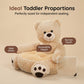 🔥 50% RABATT på utvalda produkter🎉Plysch barnstol i nallebjörnsdesign 🧸 Mjuk, gullig & perfekt för sagostunden – en egen liten tron ✨